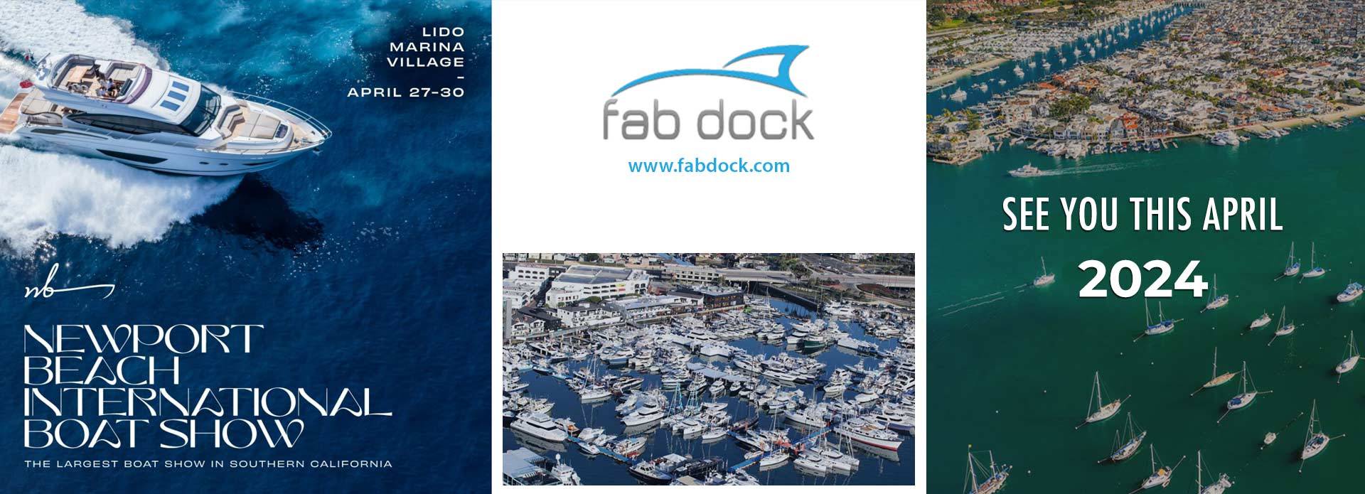 Fabdock Boat Show Newport Beach